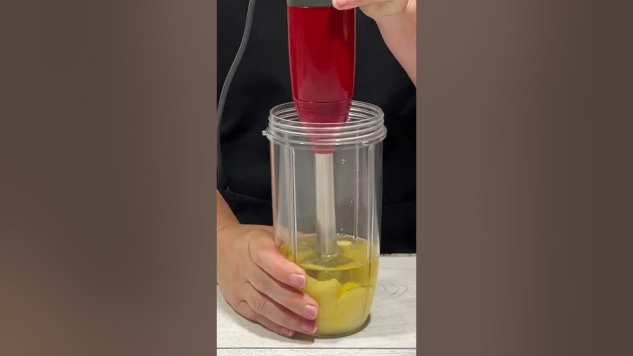 How to make Mayonnaise in 15 Seconds - #shorts