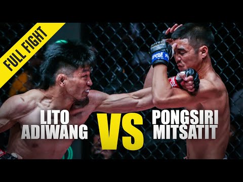 Lito Adiwang vs. Pongsiri Mitsatit | ONE Full Fight | January 2020