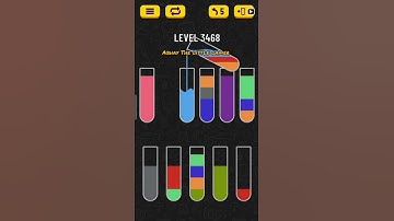 Water sort puzzle level 3468