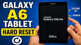 Galaxy a6 tablet hard reset factory reset remove password pattern screen lock remove without PC