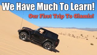 Stock Jeep Rubicon Attempts Oldsmobile Hill At Glamis California