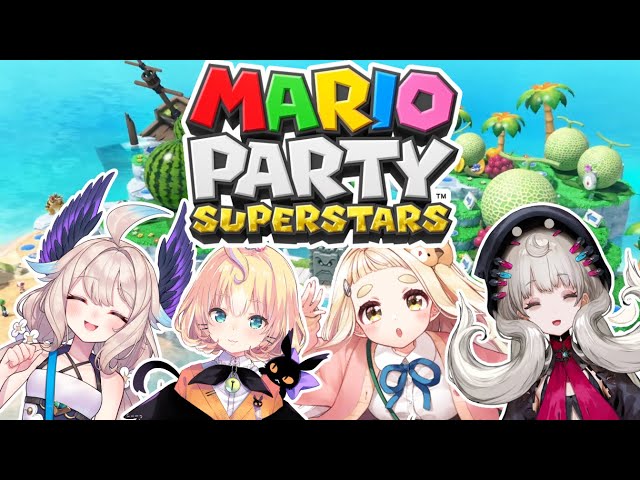 【MARIO PARTY SUPERSTARS】w/ Chima-senpai, Millie & Reimu !!【NIJISANJI EN | Enna Alouette】のサムネイル
