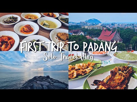 🇮🇩 First Trip to Padang | Sorga Makanan Sedap & Murah | Solo Travel Vlog Part 1