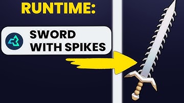 You can Generate 3D Models at Runtime in your games!