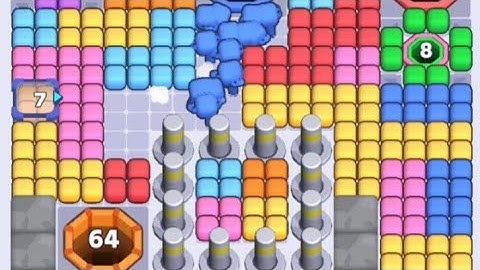 Cube Color Escape Level 218-219 Walkthrough Gameplay Android,iOS