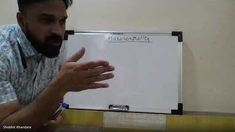 Prof. Shobhit K. Khandare | Lecture-2 | Microcontroller | Electronics & Telecommunication | Sem IV |