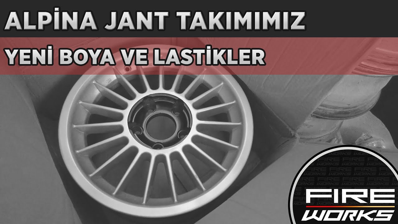 ALPİNA JANT TAKIMI | BOYA VE LASTİK | BMW E30 3.20i - YouTube