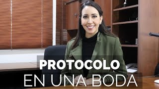 Cosas que no debes de hacer si te invitan a una boda; Protocolo en una boda