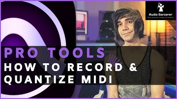 Pro Tools Tutorial | How To Record & Quantize MIDI @avid