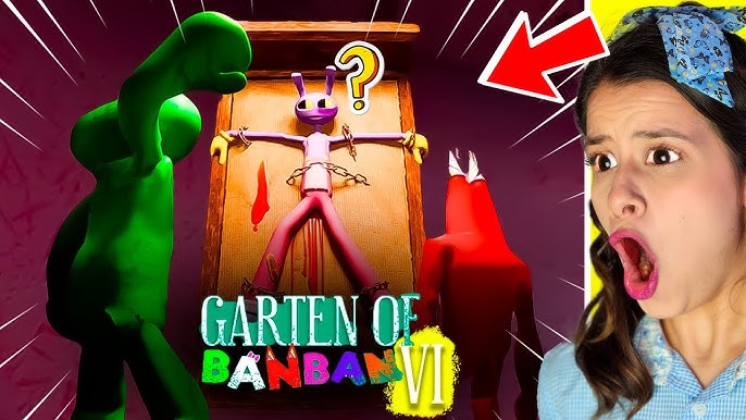 Garten Of Banban 3 - ENFRENTANDO o NOVO PERSONAGEM TALL VICTOR FINALMENTE  (Reação) 