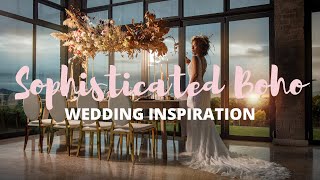 Sophisticated Boho Wedding Inspiration | Pink Book Weddings