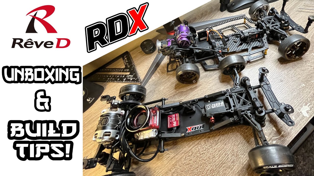 ReveD RDX RC Drift Car Unboxing and Build Tips #rcdrift #drifting