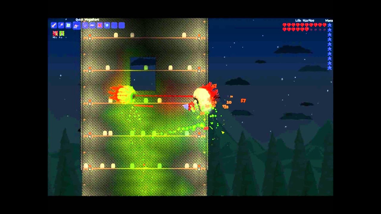 Terraria - The Twins - Solo Run - YouTube
