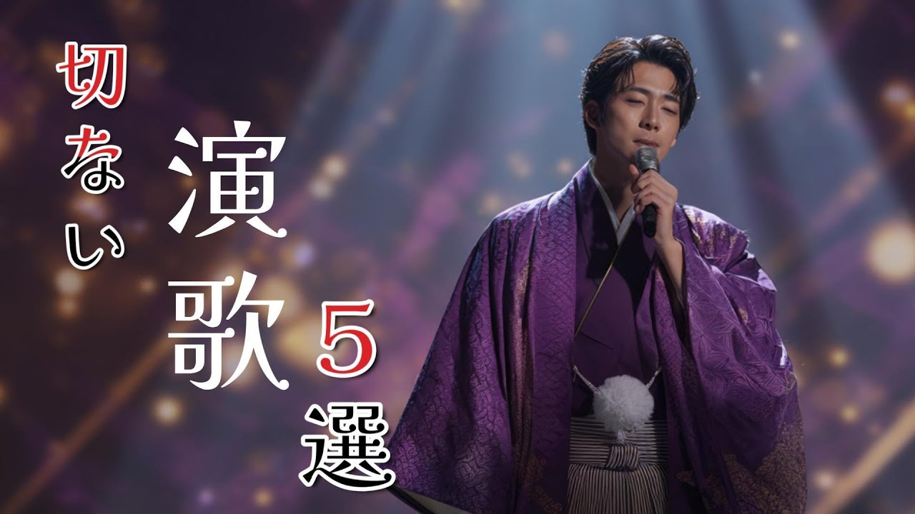 「涙で綴る別れの物語──男女の切ない演歌バラード5選【心に響く名曲集】」