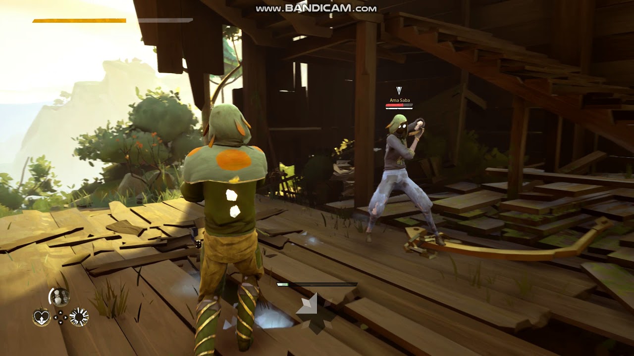 Absolver - Battle of the Forest Dwellers! The Kicking Tree VS Ama Saba ...
