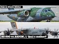 Embraer KC-390 vs Airbus A400M - Qual é o melhor?