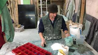 Materials needed for making Scagliola