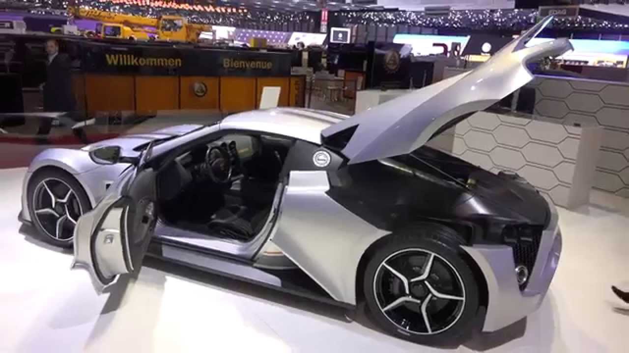 4k Zenvo St1 Grey And Green Interior Exterior And Engine At Geneva Salon 2015 In Ultra Hd