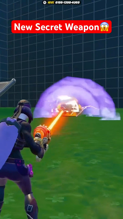 Fortnite 1v1 With Every Gun Secret Weapon😱#fortnite #ytshorts #1v1witheverygun