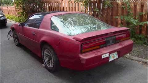 1989 Pontiac Firebird 2.8L V6