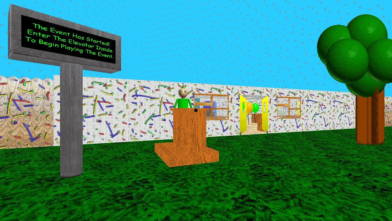 Baldi fun school plus