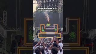 Night club on road show sound testing #automobile #ytshorts #pksoundvlog