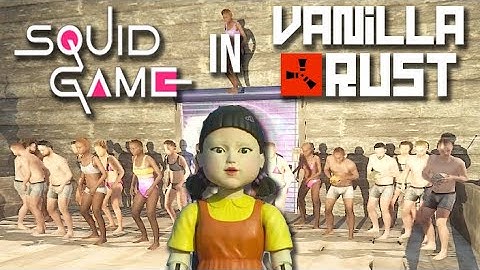 We Hosted SQUID GAME on an OFFICIAL RUST SERVER!