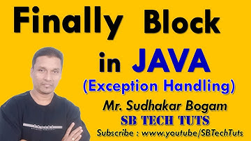Finally Block in Java | Finally Statement in Java Exception Handling | Exception Handling | Java