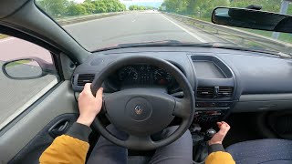 🔥 Renault Clio 2 II 1.2 8v 60 2002 POV Driving HD 4K - رونو كليو دبانة