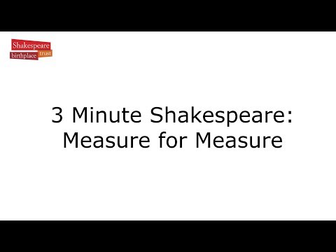 Βίντεο: Πού πραγματοποιείται το Measure for Measure;