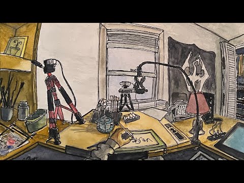 Sketching In 5 Point Perspective