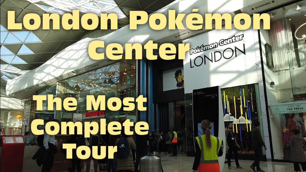 Pokémon Center London The Most Comprehensive Tour! - 100% of the store