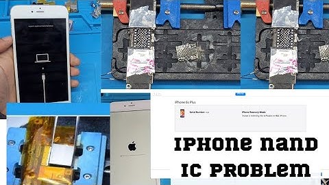 Fix iPhone Stuck in Recovery Mode / NAND Repair / Can I Replace An iPhone NAND IC Without Program Yp