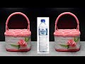 DIY Plastic Bottle Craft Ideas | Ide Kreatif Keranjang dari Botol Plastik Bekas