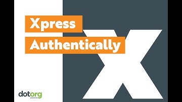 X is for Xpress Authentically