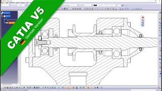 Cad.de #008 - Catia V5 - Schraffurproblem In Schnittansichten