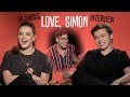 Nick Robinson & Katherine Langford Love, Simon HILARIOUS interview | Heartbreaks & gay love | AD