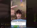 Josh Richards 5/16/20 Instagram live