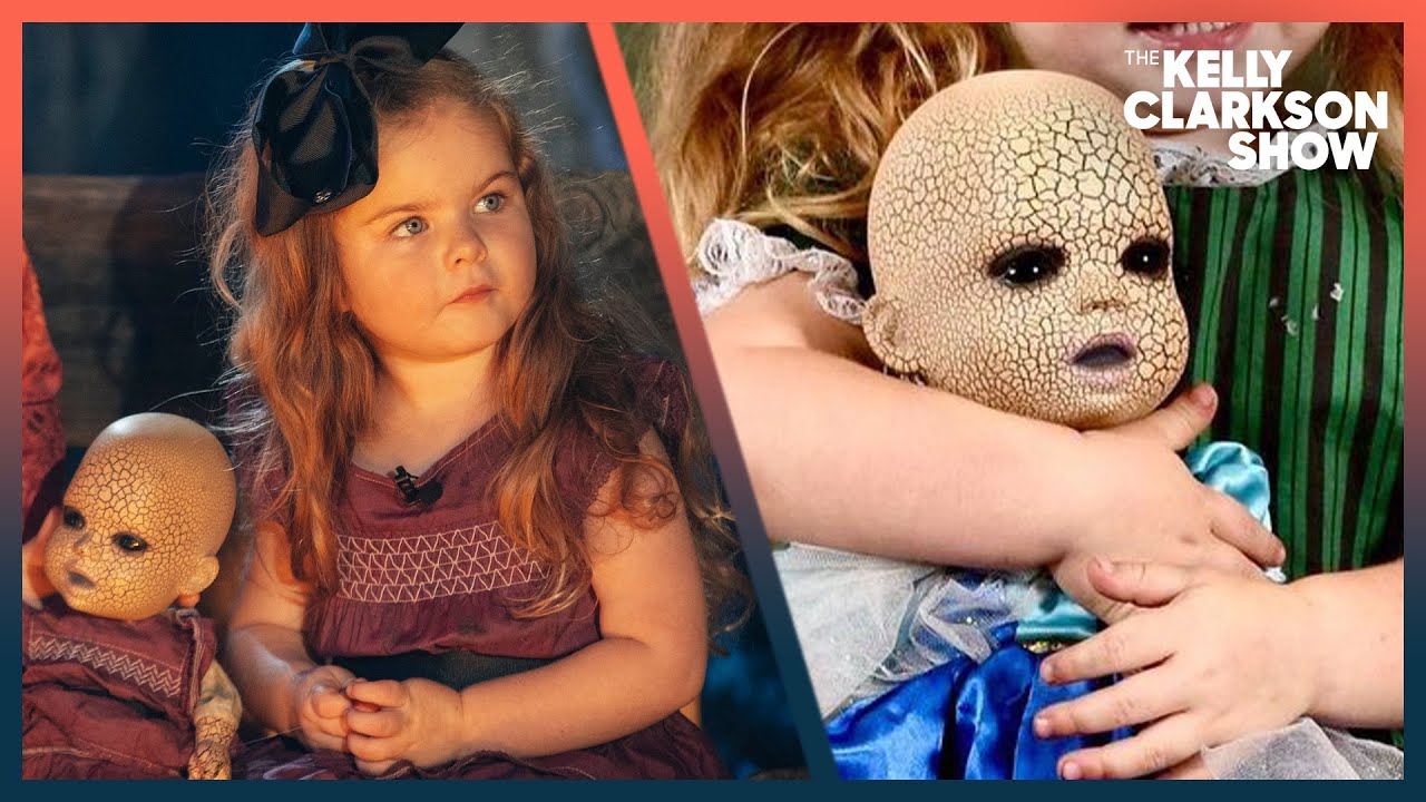 Kelly Clarkson Meets Adorable Toddler Obsessed With Creepy Doll Chloe