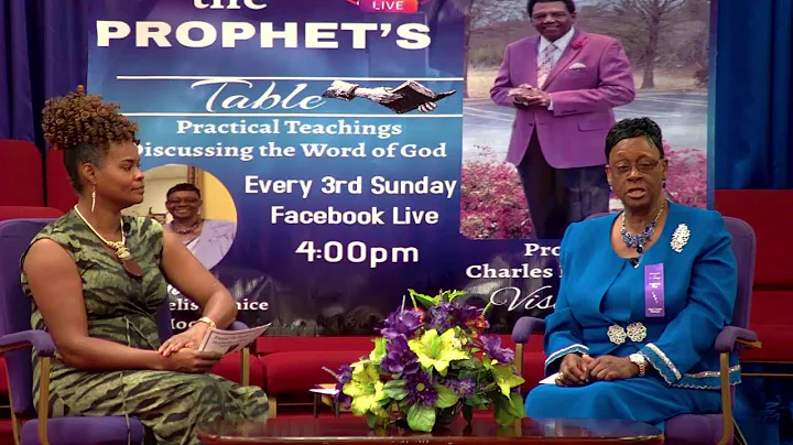 Around the Prophet's Table with Evangelist. Janice...