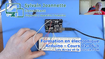 Formation en électronique - Arduino - Cours 6-B | Sylvain Joannette Consultant