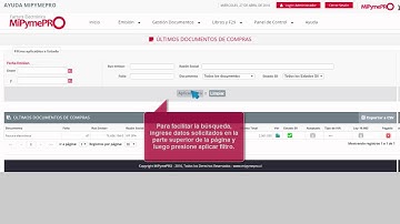 Gestión de Documentos - ¿Cómo gestionar Documentos de Compras?