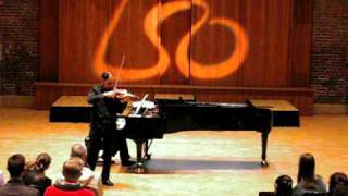 Brahms Sonatensatz - Carmine Lauri - Simon Hester - LSO St. Lukes Recital October 2010
