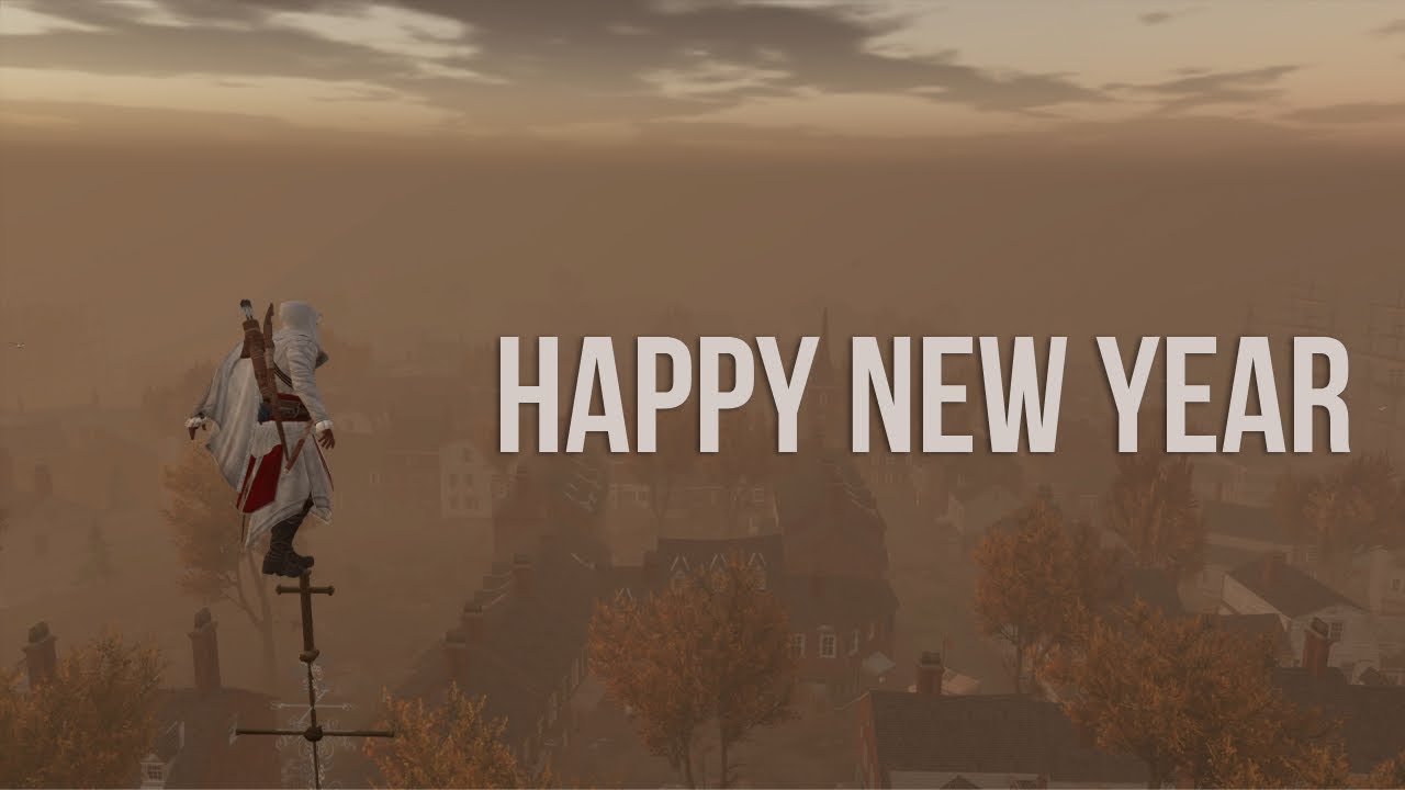 Happy New Year! - Assassin's Creed 3 Remastered Boston Combat and Parkour with Ezio's outfit