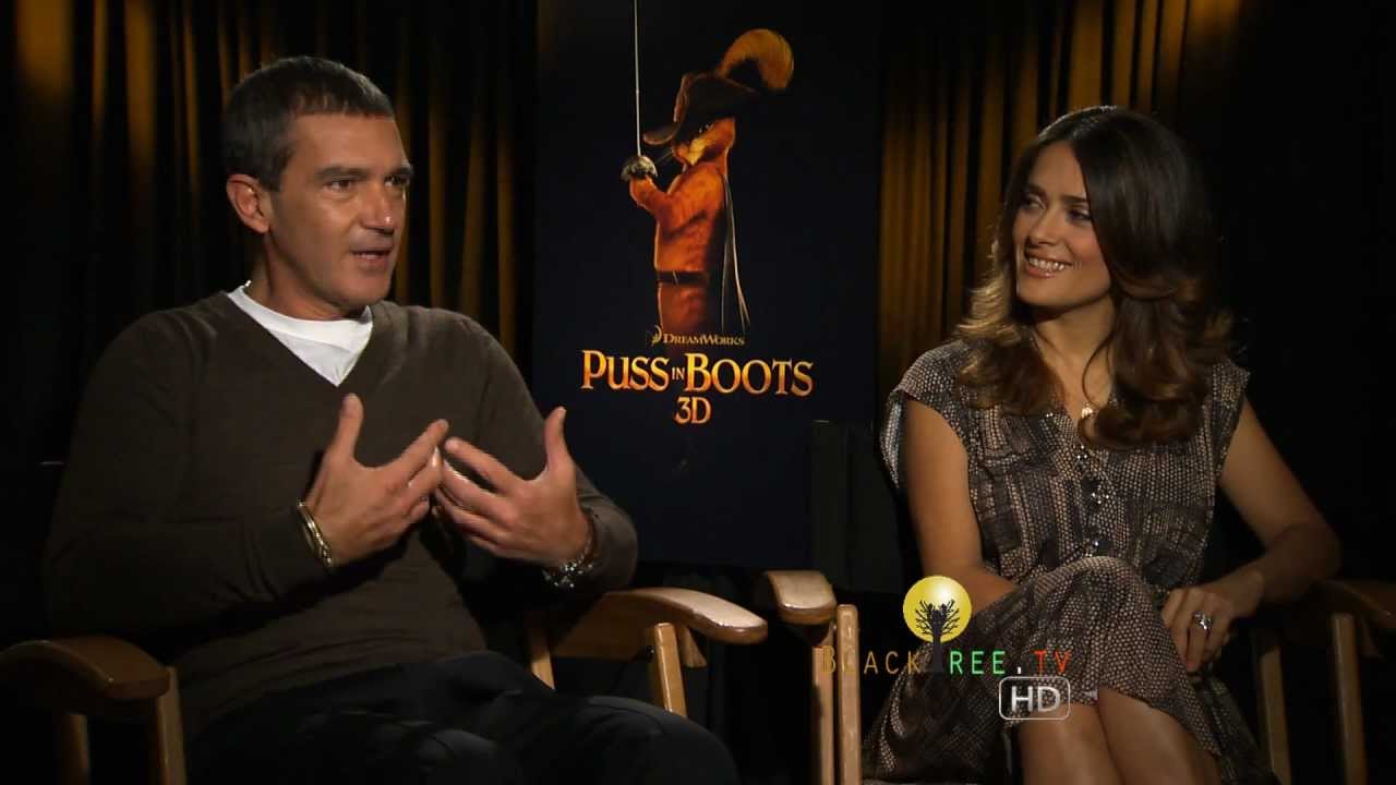 Puss In Boots The Three Diablos, Film actor, salma Hayek, antonio