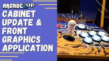 Arcade 1Up (Space Invaders) Mod - Part 4 - Cabinet Update and Front Graphics