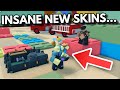 Reviewing all new skins merc base electroshocker ranger jester  roblox tower defense simulator