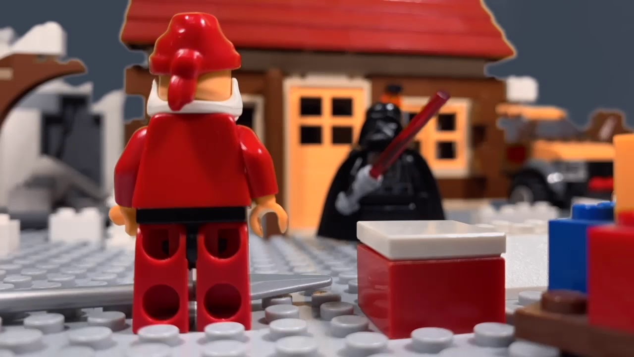 SANTA CLAUS VS DARTH VADER