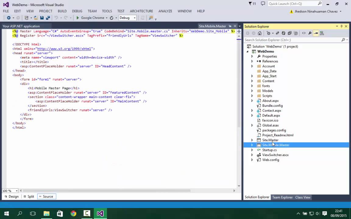 Crear una aplicacion Web con Visual Studio 2013 - YouTube