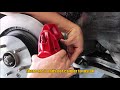 Brake Caliper and Rotor Installation